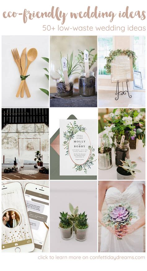Zero Waste Wedding Decor Ideas