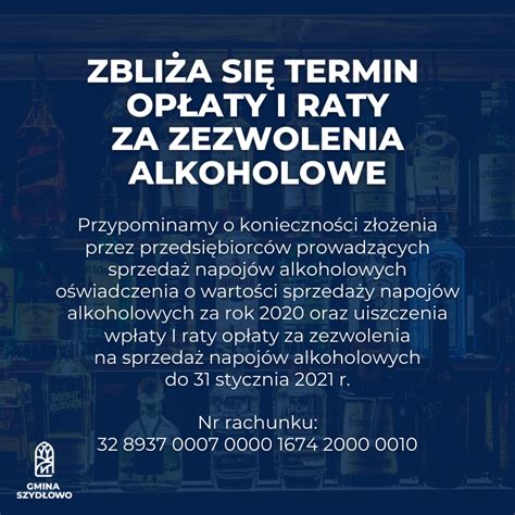 zezwolenie na sprzedaz napojow alkoholowych