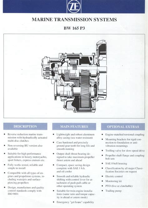 Zf Marine Transmission Selection Guide