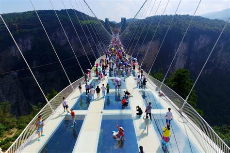 zhangjiajie glass bridge location