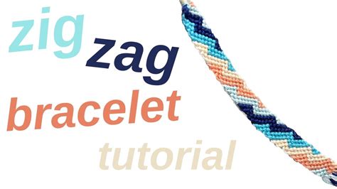 Zig Zag Bracelet Instructions