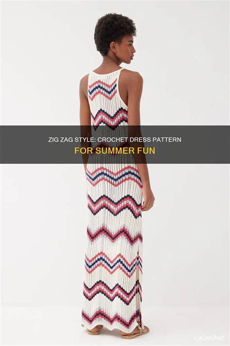 Zig Zag Crochet Dress Pattern