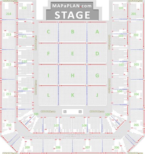 ziggo dome seating plan with numbers