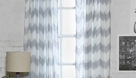 Zigzag Curtains Living Room