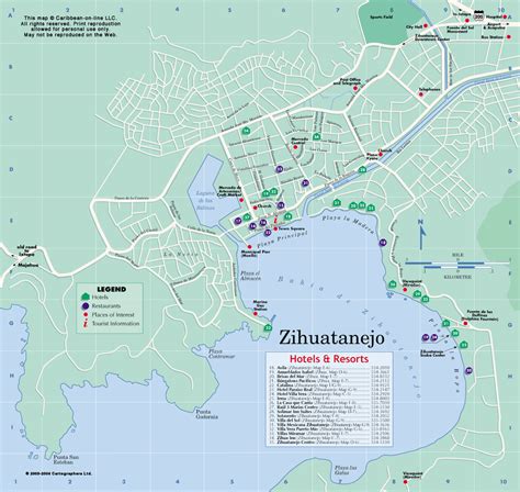 zihuatanejo map google