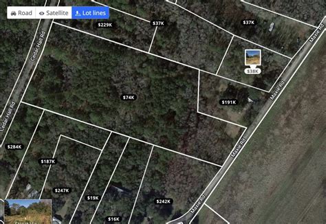 Zillow Lot Line