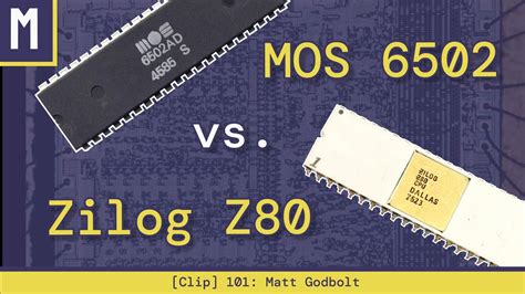 Zilog Z80 Vs Mos 6502