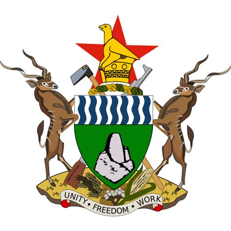 zimbabwe coat of arms png