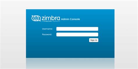 zimbra gov mail login