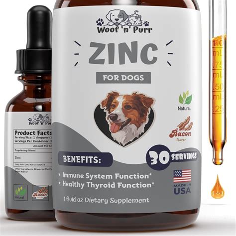 Zinc Dog Supplement
