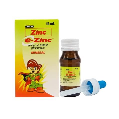 Zinc Drops Precautions