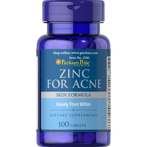 Zinc For Acne Mg