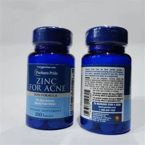 Zinc For Back Acne