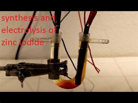 Zinc Iodide Electrolysis
