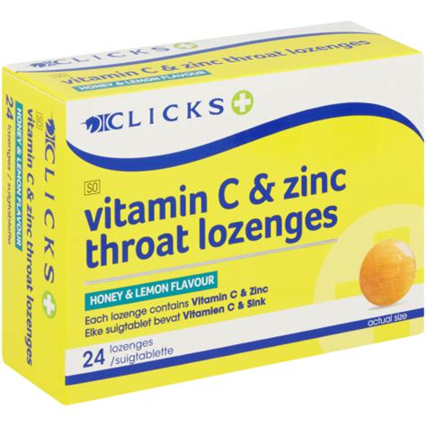 Zinc Lozenges Clicks