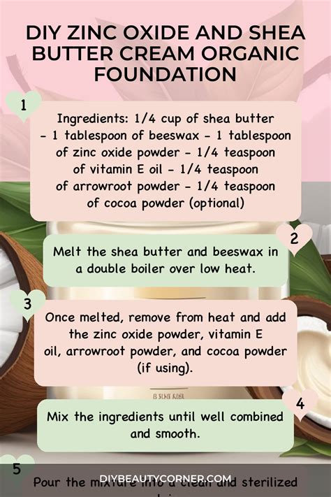 Zinc Oxide Cream Diy