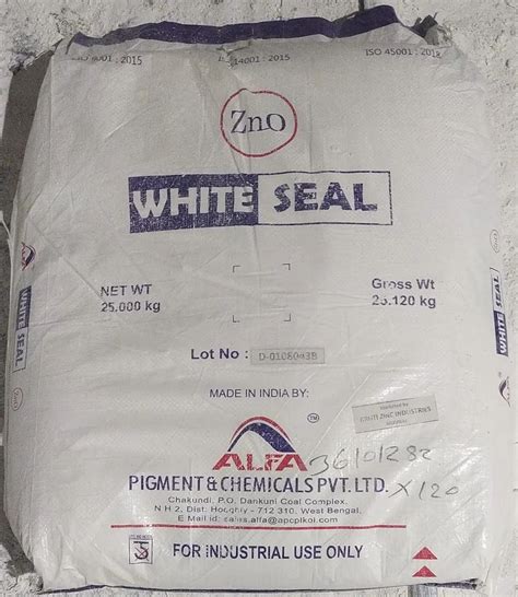 Zinc Oxide White Seal