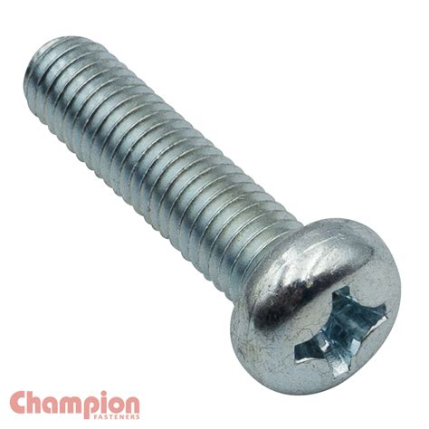 Zinc Plated Machine Screws