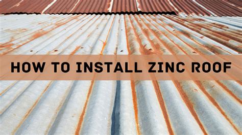 Zinc Roof Installation