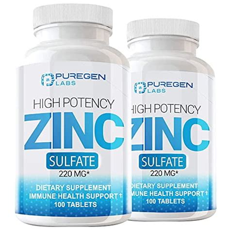 Zinc Sulfate For Immune System