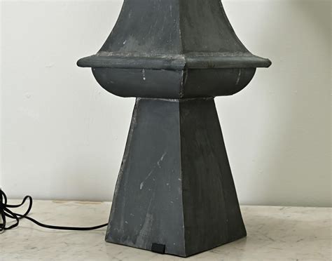 Zinc Table Lamp