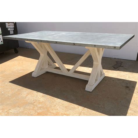 Zinc Top End Tables