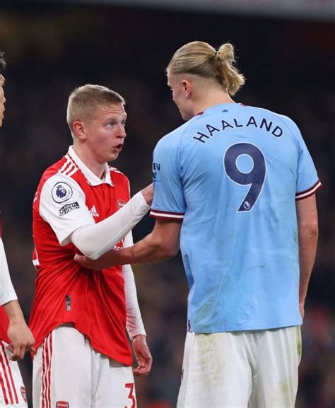 Zinchenko On Haaland