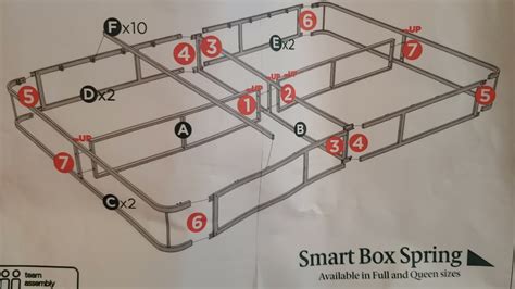 Zinus Metal Box Spring Instructions