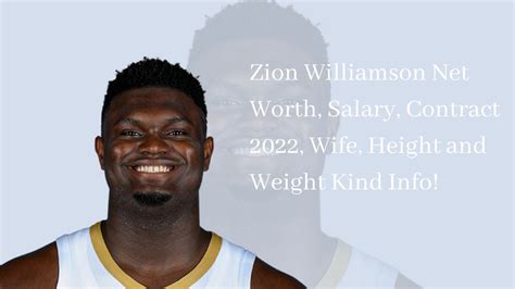 zion williamson net worth contract