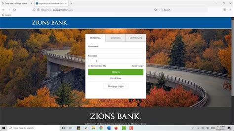 zions bank sign in online