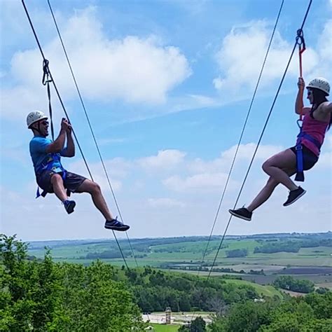 Nebraska's first zip line course opens at Girl Scout camp near Fremont