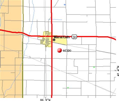 Zip Code 4 Wanatah Indiana