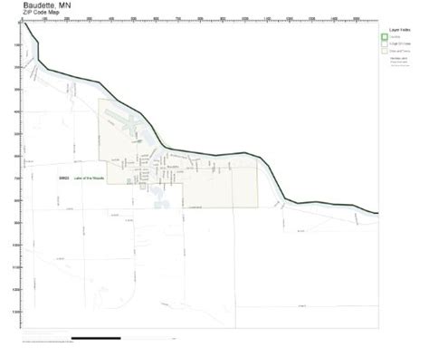 zip code baudette mn