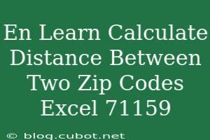 zip code distance calculator excel free