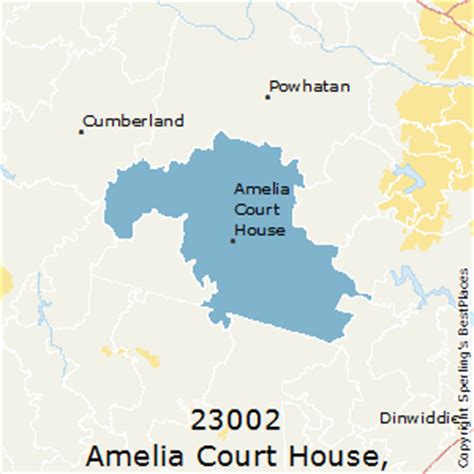 Zip Code For Amelia Courthouse Va