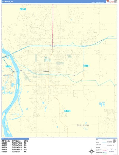 Zip Code For Bismarck North Dakota
