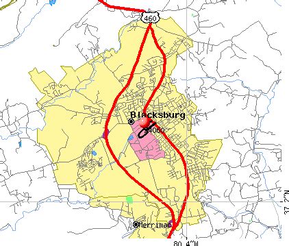 Zip Code For Blacksburg Va