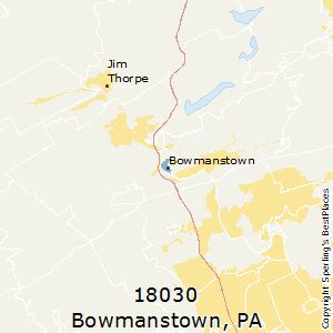 Zip Code For Bowmanstown Pa