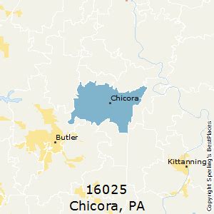Zip Code For Chicora Pa