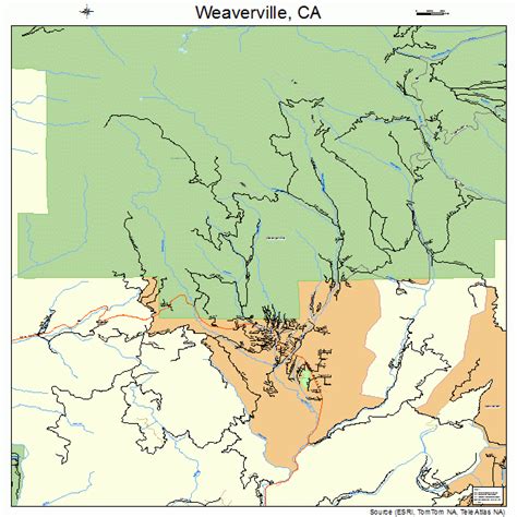Zip Code For Weaverville California