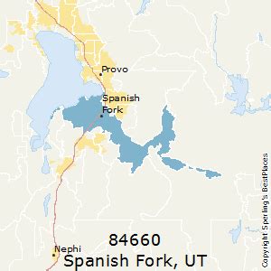 zip code in spanish fork