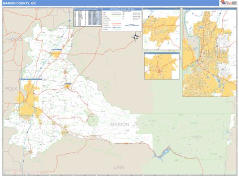 Zip Code Map Marion County Oregon