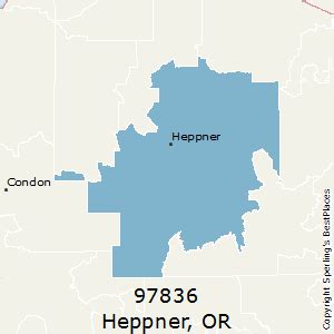 Zip Code To Heppner Oregon