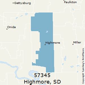 Zip Code To Highmore Sd