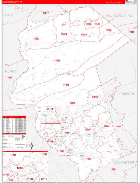 Zip Codes For Dauphin County Pa
