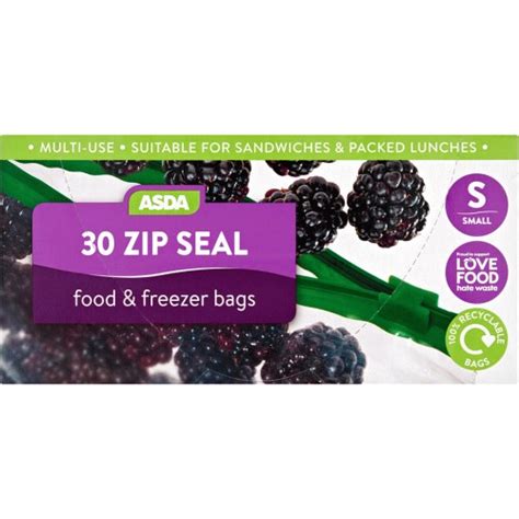 Zip Lock Bags - Asda