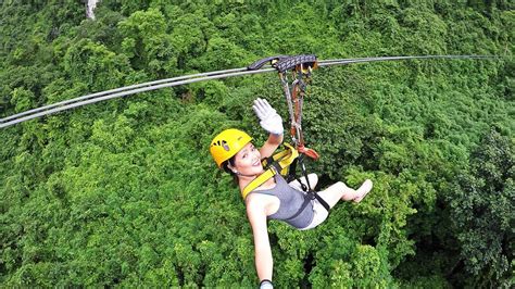 ziplining vang vieng