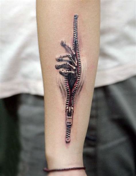 Zipper Tattoos Designs, Ideas and Meaning Tattoos For You