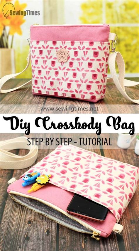 Zipper Crossbody Bag Tutorial