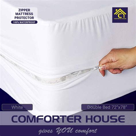 Zipper Down Comforter Protector